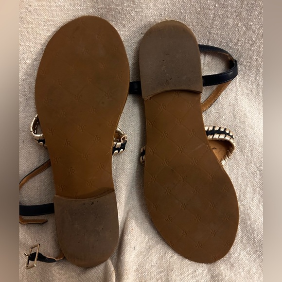 Maci Sandal in Midnight and Platinum by Jack Rogers 6m - Picture 6 of 7